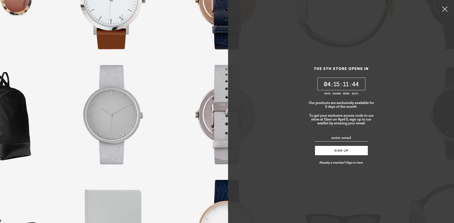 The Fifth Watches Web Home Page