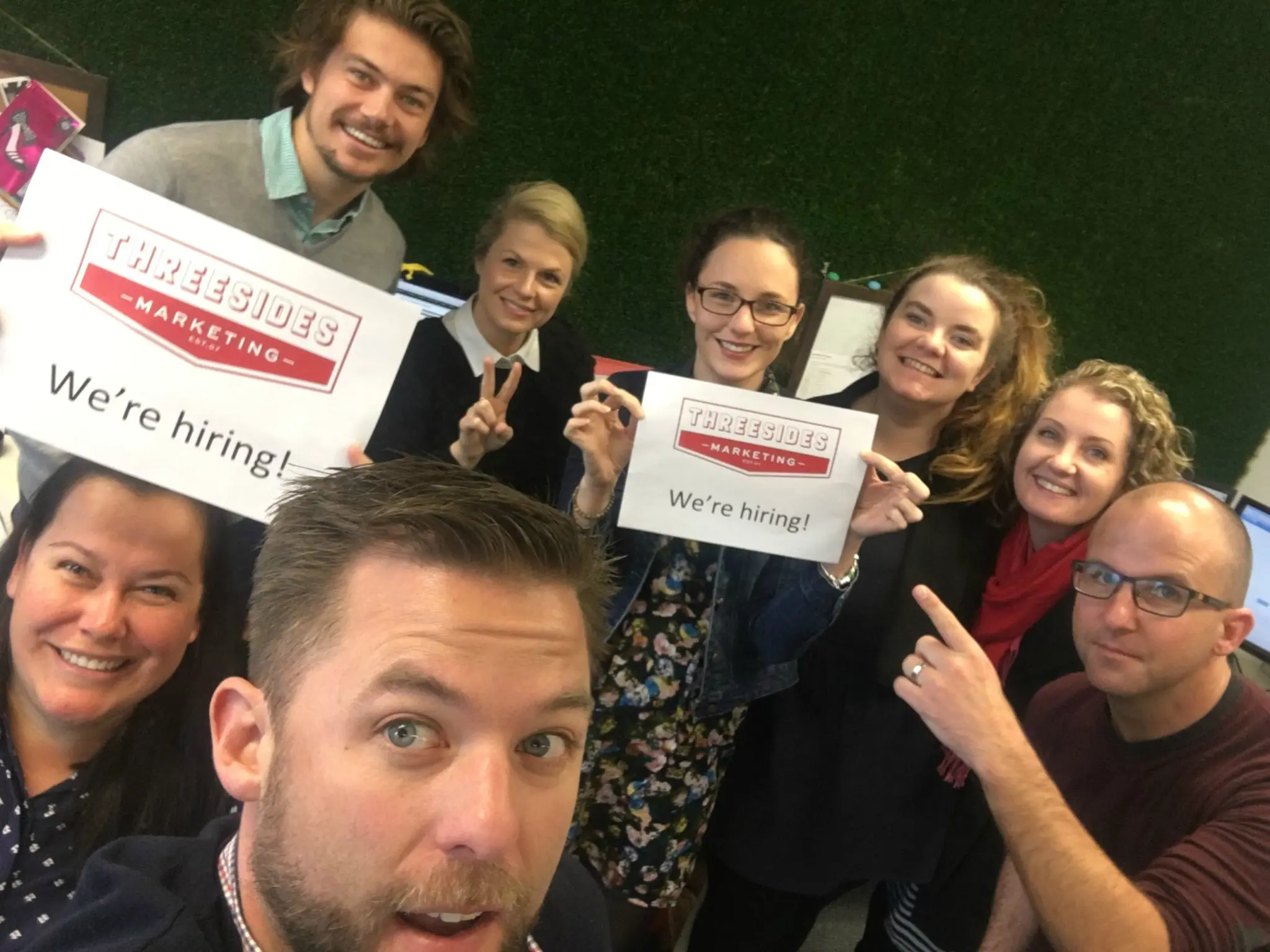 Grass is greener Threesides