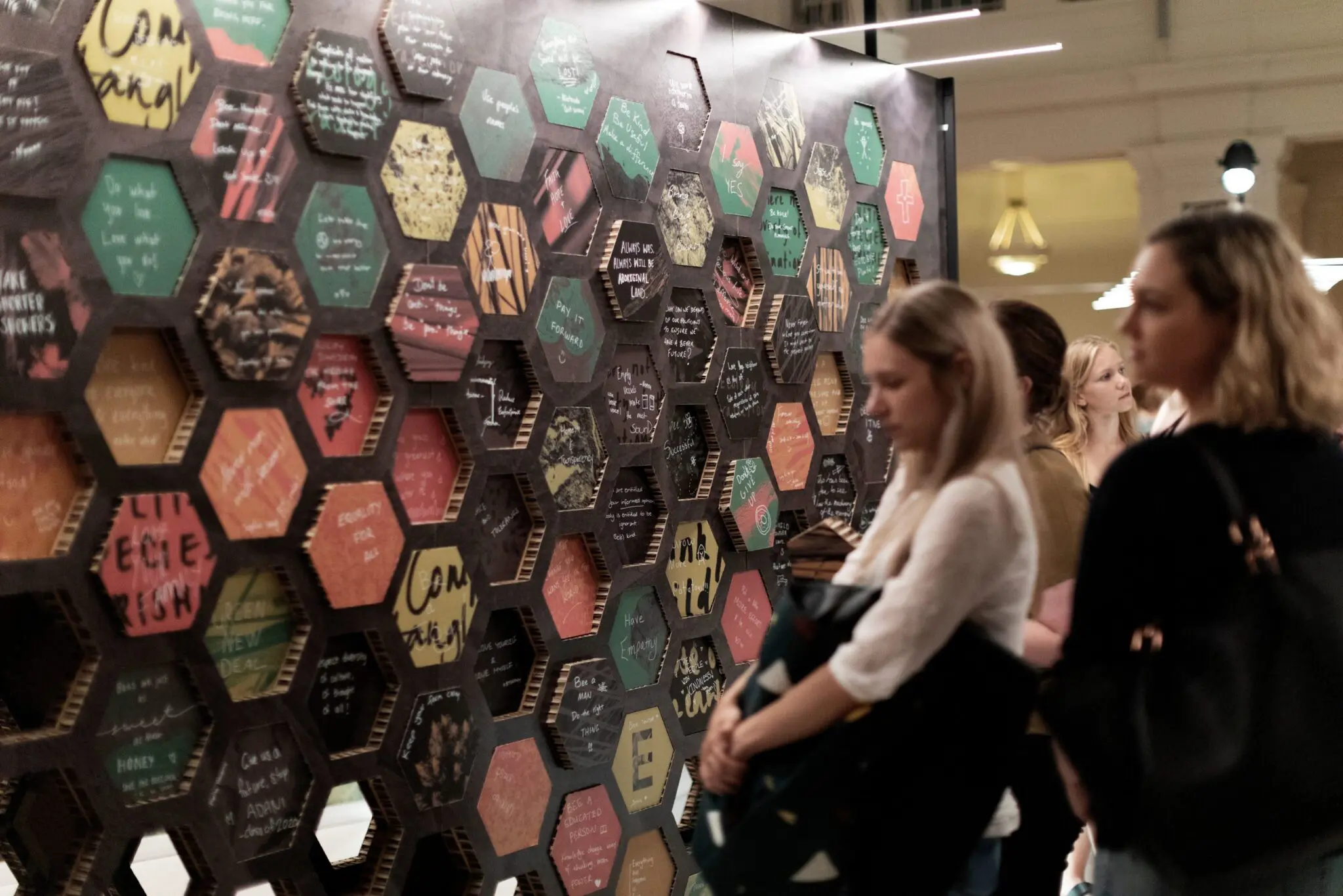 Hive Exhibition getting some visits from attendees