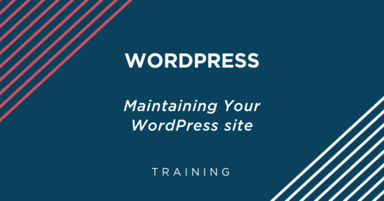 WordPress: Maintaining Your WordPress Site