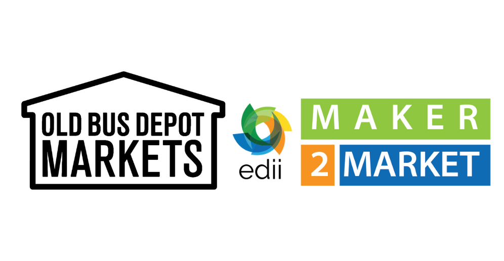 Old Bus Depot Markets and EDII Maker2Market Media Release