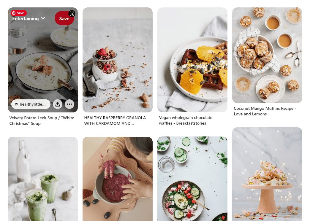 Pinterest photography mood boards